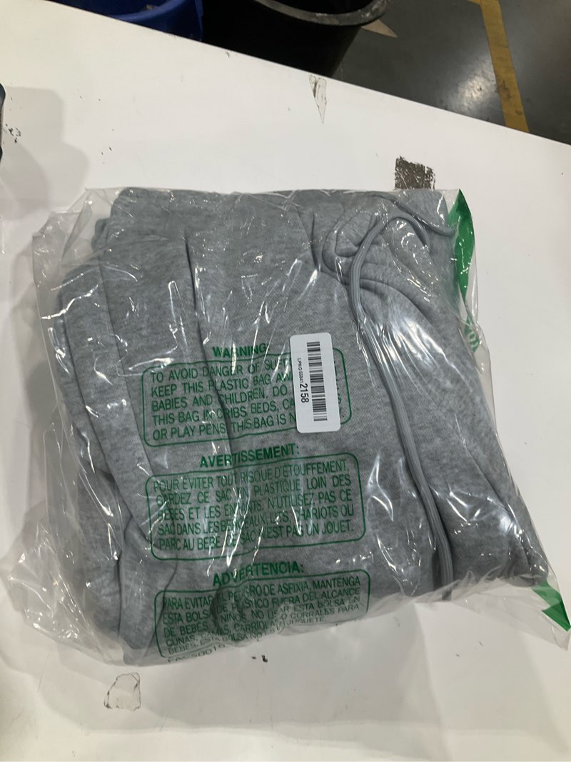 Condition photo showing New/Like New for men's tracksuits sweatsuits for men sweat track suits 2 piece stand-up collar athletic jogging warm up full zip sets xx-large grey