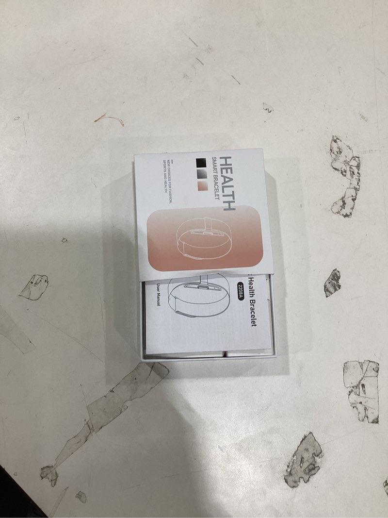 Condition photo showing New/Like New for Fitness Tracker with Blood Pressure & Blood Oxygen Monitor, 24/7 Heart Rate Sleep Tracking, IP68 Waterproof Smart Watch, Step Calorie Counter, Activity Tracker for Men Women - No Subscription (Silver)