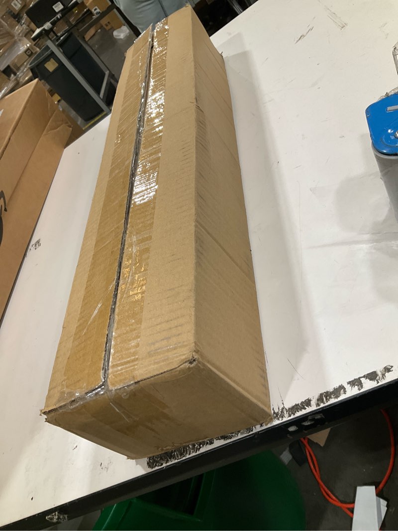 Condition photo showing As Is for VOLISUN Modern Bathroom Vanity Light 24 inch, Rotatable, 14W Dimmable 5CCT Led Bathroom Light Fixture Over Mirror, Black Bar Vanity Light for Bathroom Mirror Restroom-ETL Certificated Black 24 inch