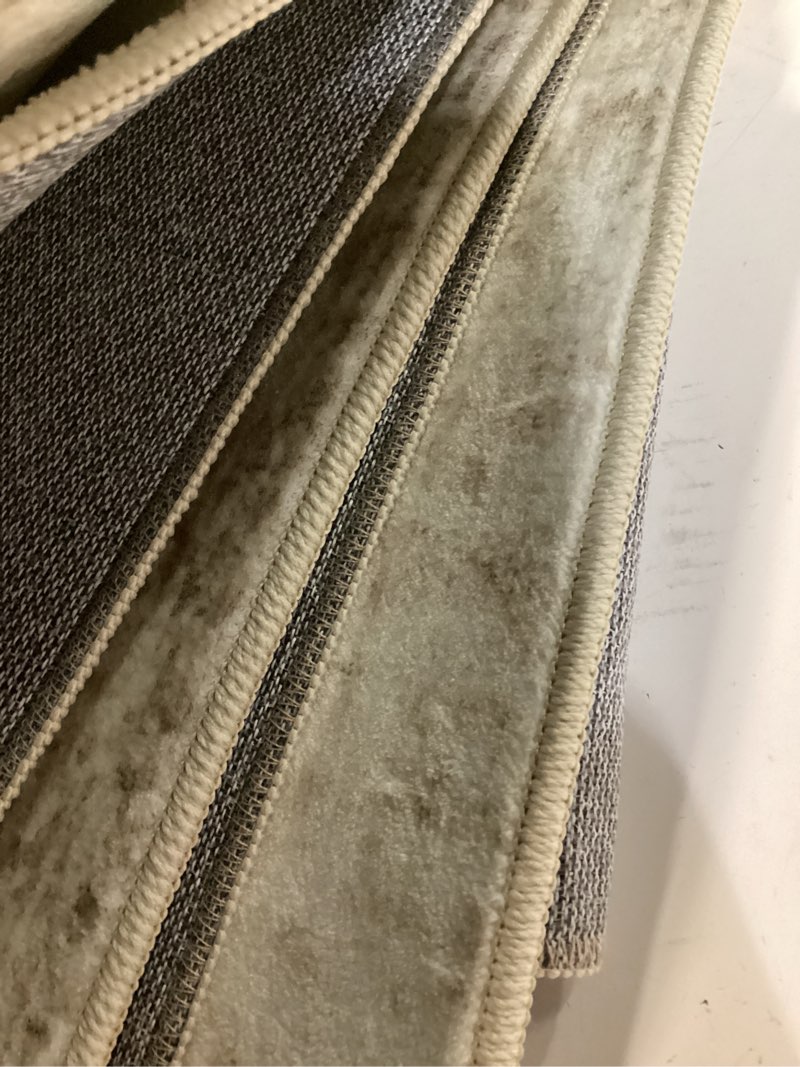Condition photo showing Good Condition for Area Rug 5x7 Washable Rug, Vintage Boho Medallion Rugs Non-Slip Soft Low Pile Large Distressed Rug Indoor Retro Carpet for Living Room Bedroom Dining Room Home Office (Brown, 5'x7') Brown 5' x 7' (Rectangular)