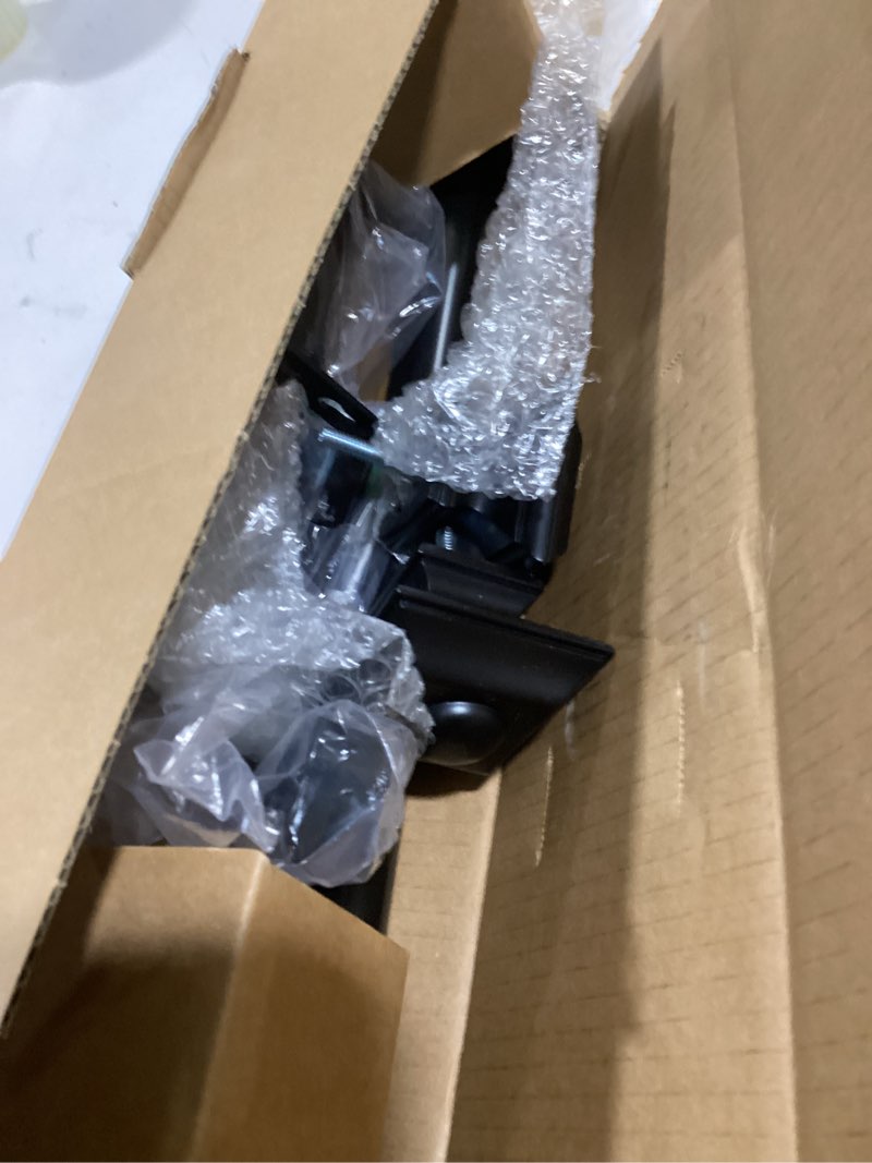 Condition photo showing Good Condition for Ivilon Drapery Treatment Window Curtain Rod - Square Design 1 1/8 Rod. 48 to 86 Inch. Black 48 to 86 in.