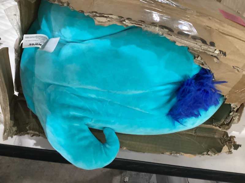Condition photo showing Good Condition for Squishmallows Original 16-Inch Djimon Blue Iguana - Official Jazwares Large Plush