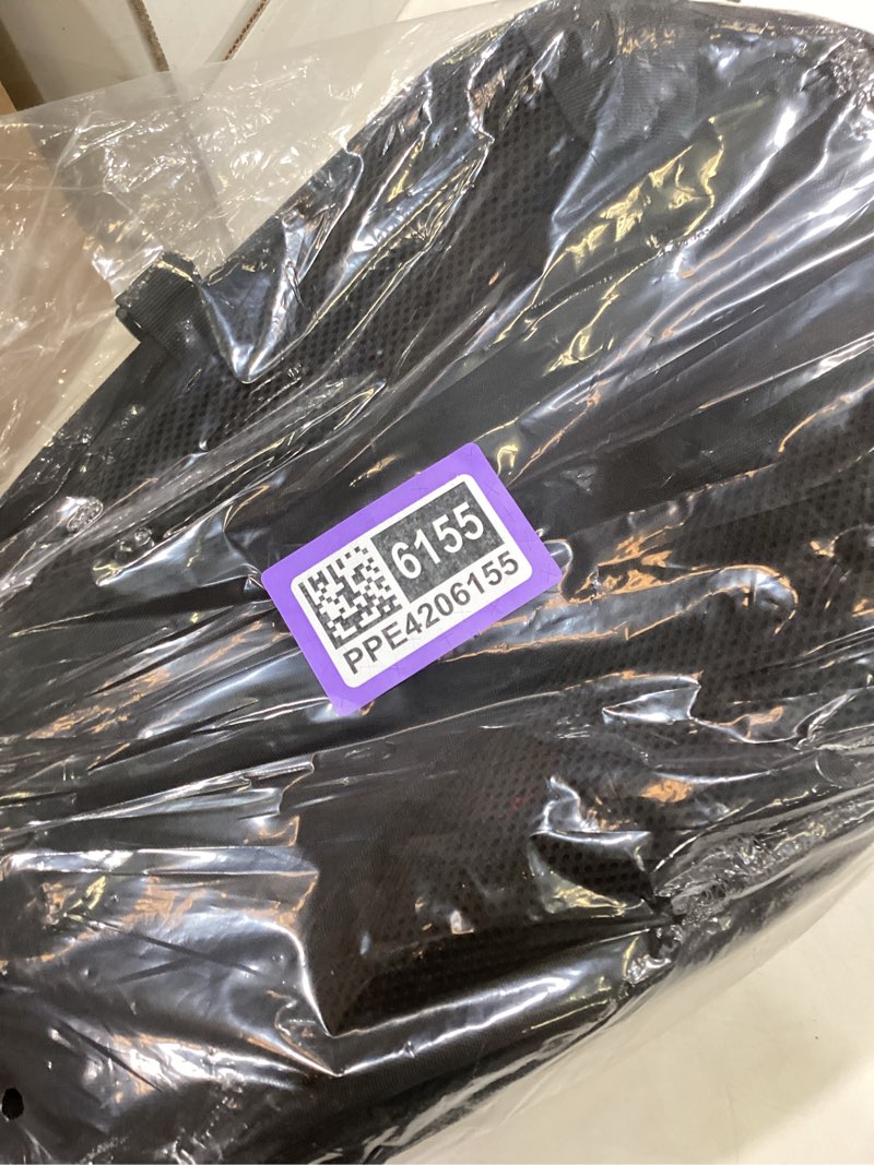 Condition photo showing Good Condition for motorcycle tail/seat bag - dual use waterproof helmet bag for motorbike - with one extra cargo net black&white