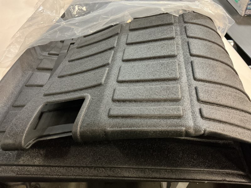 Condition photo showing Good Condition for powoq TPE Trunk Mat Compatible with 2022-2025 Honda Civic Sedan Cargo Liners All Weather Cargo Mat Trunk Liner Replacement for 2022 2023 2024 2025 Honda Civic Accessories (Fit Sedan, Rear Trunk Mat)