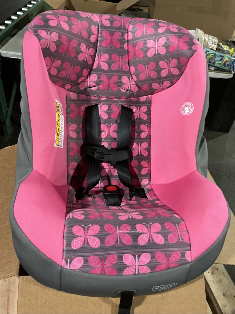 Condition photo showing Good Condition for cosco kids scenera extend infant & toddler convertible car seat, pink butterfly