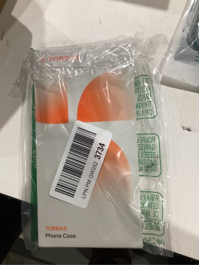 Condition photo showing New/Like New for torras for iphone 17 pro max case crystal clear, [anti-yellowing][military-grade protection], ultra slim transparent anti-scratch back, soft bumper, non-slip 17 pro max phone case, clear 6.9" crystal clear for iphone 17 pro max