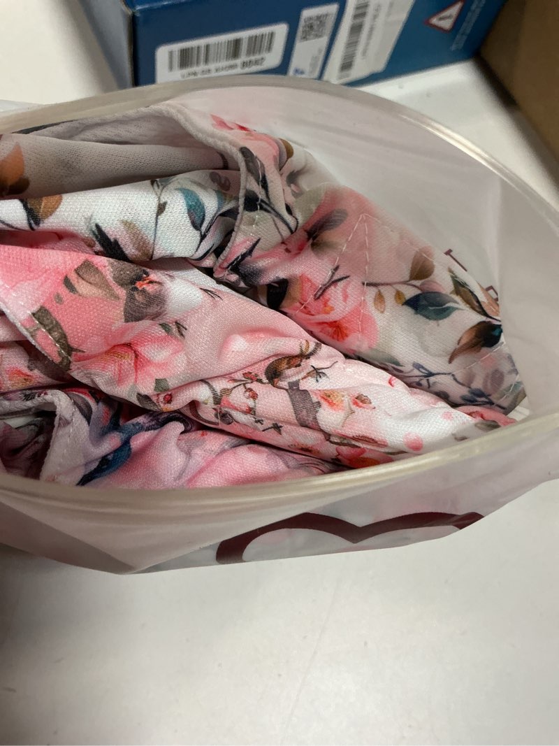 Condition photo showing Good Condition for cutebone female dog diapers with skirts 3 pack reusable puppy dresses pants for heat cycle period qbd18l birds&flowers skirts 3pcs l