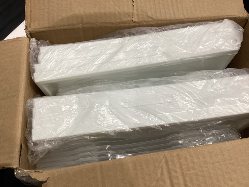 Condition photo showing Good Condition for SEE SPRING X-Large Shoe Storage Box Fit Size 11, Clear Plastic Stackable Shoe Organizer for Closet, Space Saving Foldable Shoe Rack Sneaker Container Bin Holder, 12 Pack Clear X-Large Fit Size 11 Clear