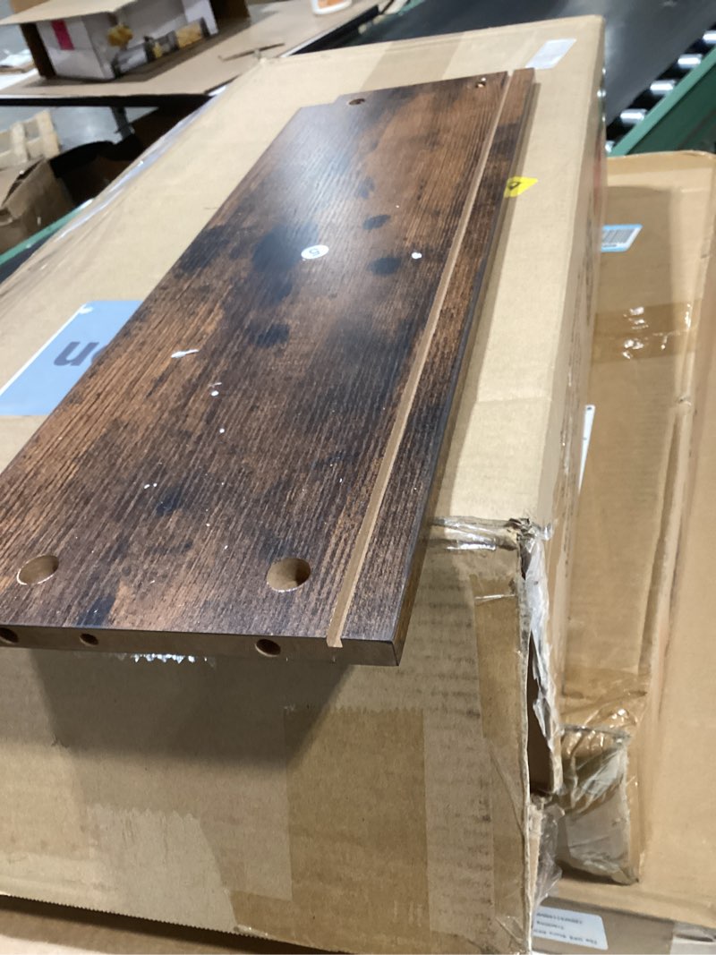 Condition photo showing As Is for Floating Shelves With Invisible Brackets