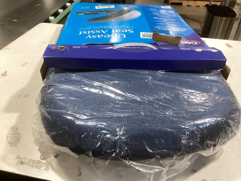 Condition photo showing Good Condition for Carex Upeasy Seat Assist Plus - Portable Self-Powered Lifting Seat Cushion for Chairs, 70% Weight Support up to 340 lbs. - Lift Assist for Seniors and Mobility Support Wt Cap: 200 lbs - 340 lbs