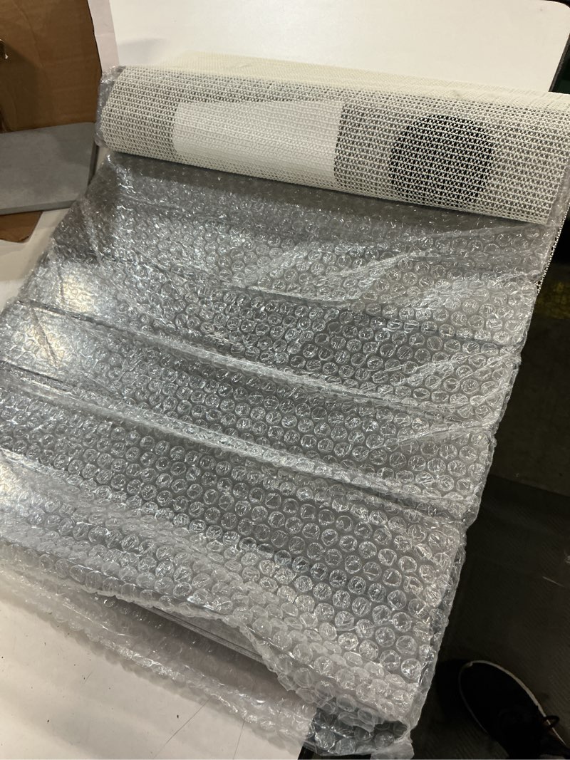 Condition photo showing New/Like New for 2pcs stone dish drying mat for kitchen counter, quick-dry diatomaceous earth water absorbent pad & countertop drainer, home essentials for bath and pets - light grey, 24x16’’ & 8x4’’ light grey 24x16"+ 8x4'' set