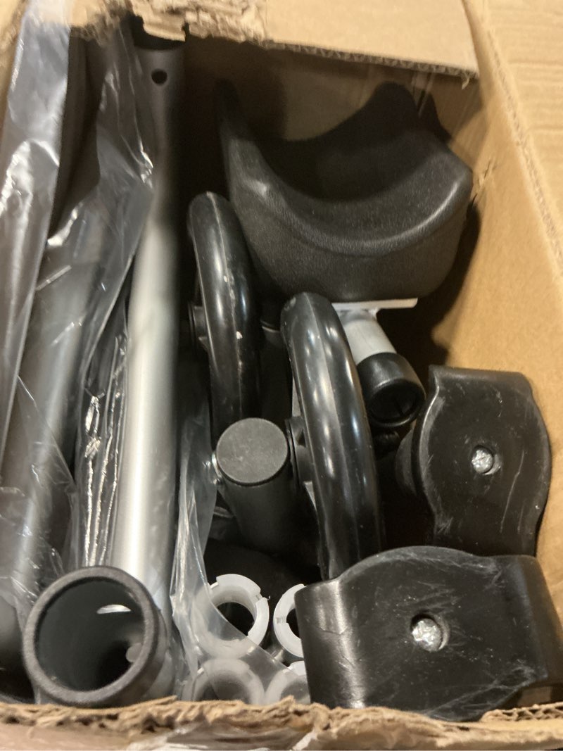 Condition photo showing As Is for Narrow Walker Folding Upright Walker - with Removable Armrests, 450LBS Heavy Duty, Width & Height Adjustable Narrow Walkers for Seniors, Disabled, Bariatric Large Standard