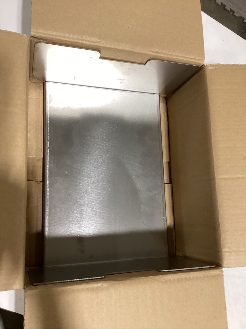 Condition photo showing Good Condition for heavy duty steel heat deflector & bca012 heat baffle diffuser for pit boss austin xl/pro 1100-1150 / pro series & traeger models, air-gap mod for even heat, reduced hot spots & pellet dust