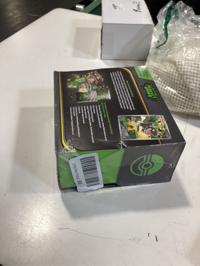 Condition photo showing New/Like New for pokémon tcg: mega evolution—perfect order elite trainer box