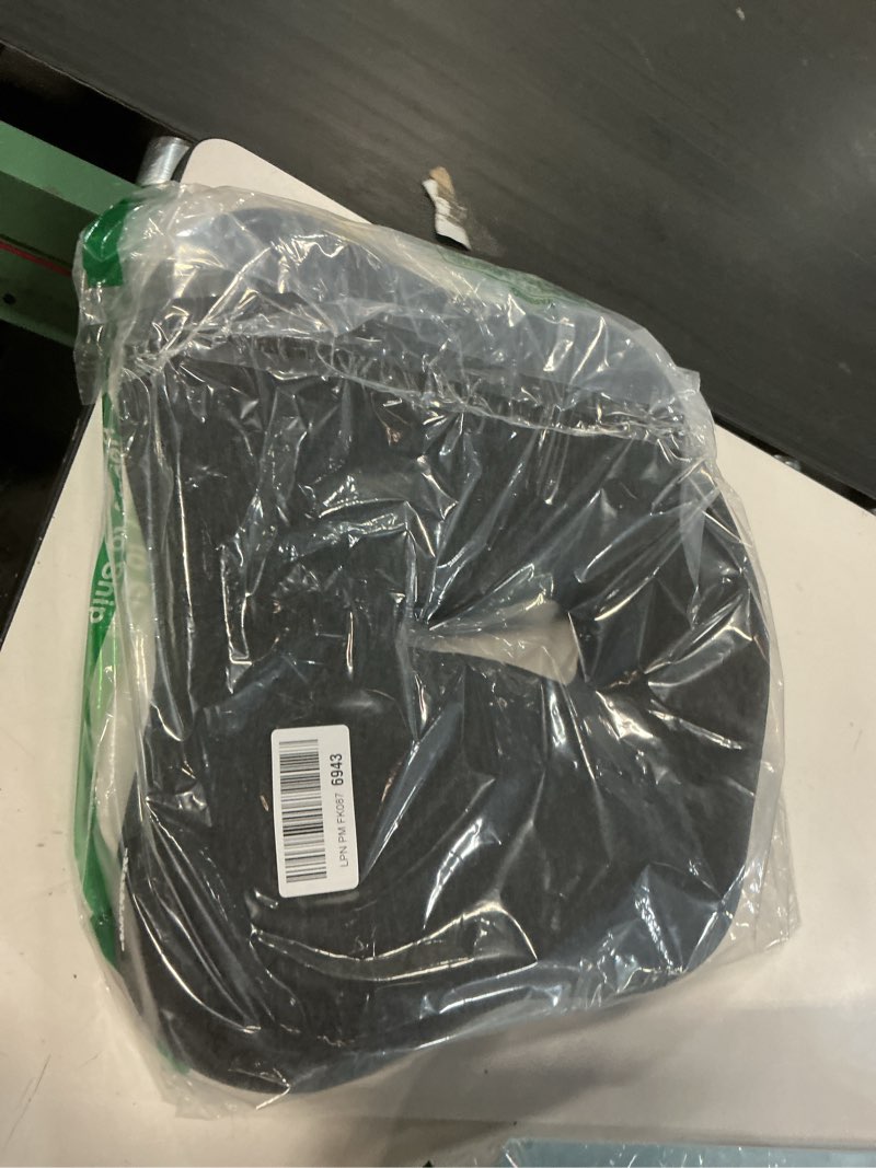 Condition photo showing Good Condition for Memory Foam Seat Chair Cushion for Relieves Back Sciatica Pain Tailbone Pain Coccyx Degenerating Disc Orthopedic Osteoarthritis Prostate Cushion Low Back Pain Cushion Hip Shaping (Dark Gray)