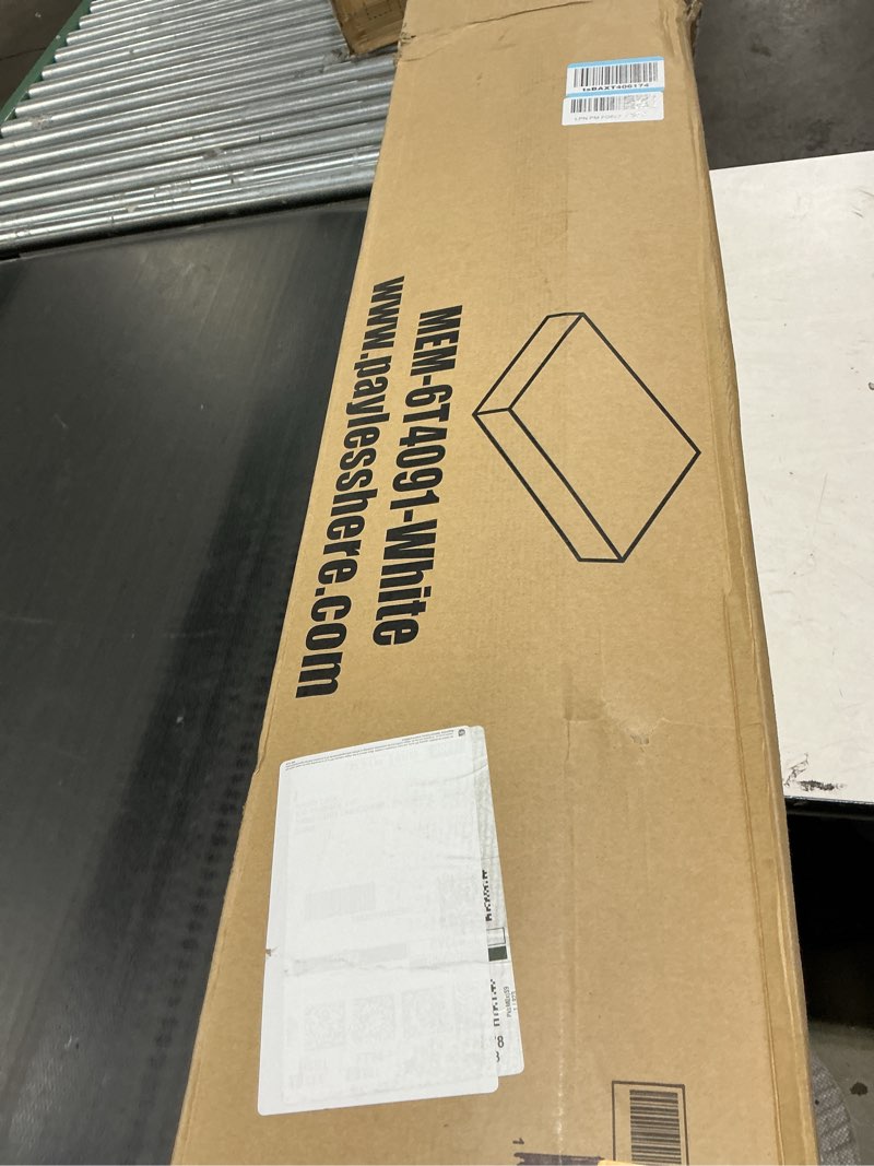 Condition photo showing Good Condition for FDW | 6 Inch Twin Mattress | Medium Firm | Gel Memory Foam Mattress | White | Bed in a Box, CertiPUR-US Certified | Pressure Relief, Cooling Ventilated Foam | Washable Removable Cover