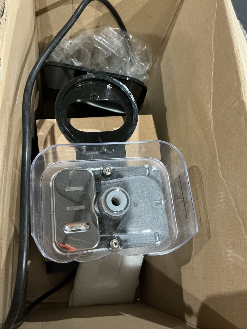 Condition photo showing As Is for broken incomplete technivorm moccamaster 69212 cup one, one-cup coffee maker 10 ounce polished silver coffee maker polished silver