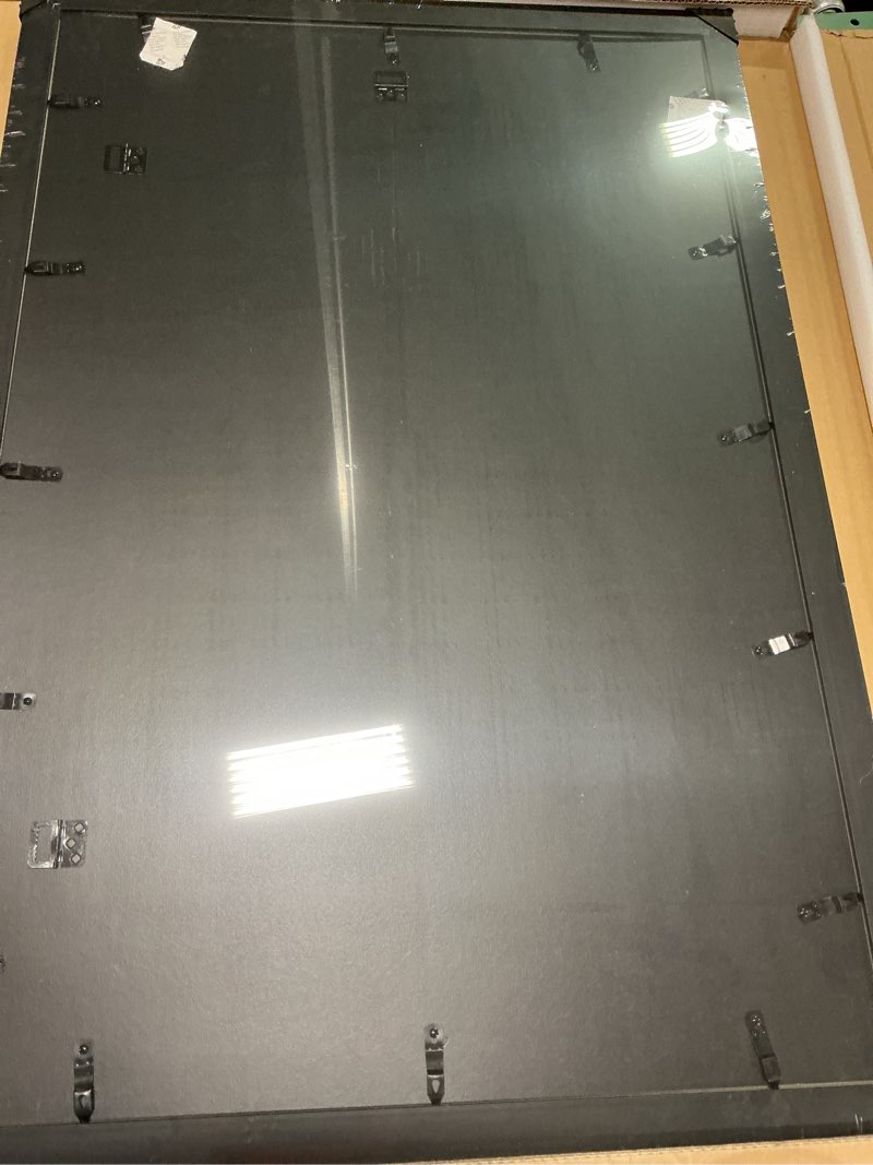 Condition photo showing New/Like New for Studio Decor 67x98Black Home Tyler Frame - Includes Pre-attached Hanging Hardware, Horizontal or Vertical Display - 1 Pack 14\"L x 11\"W