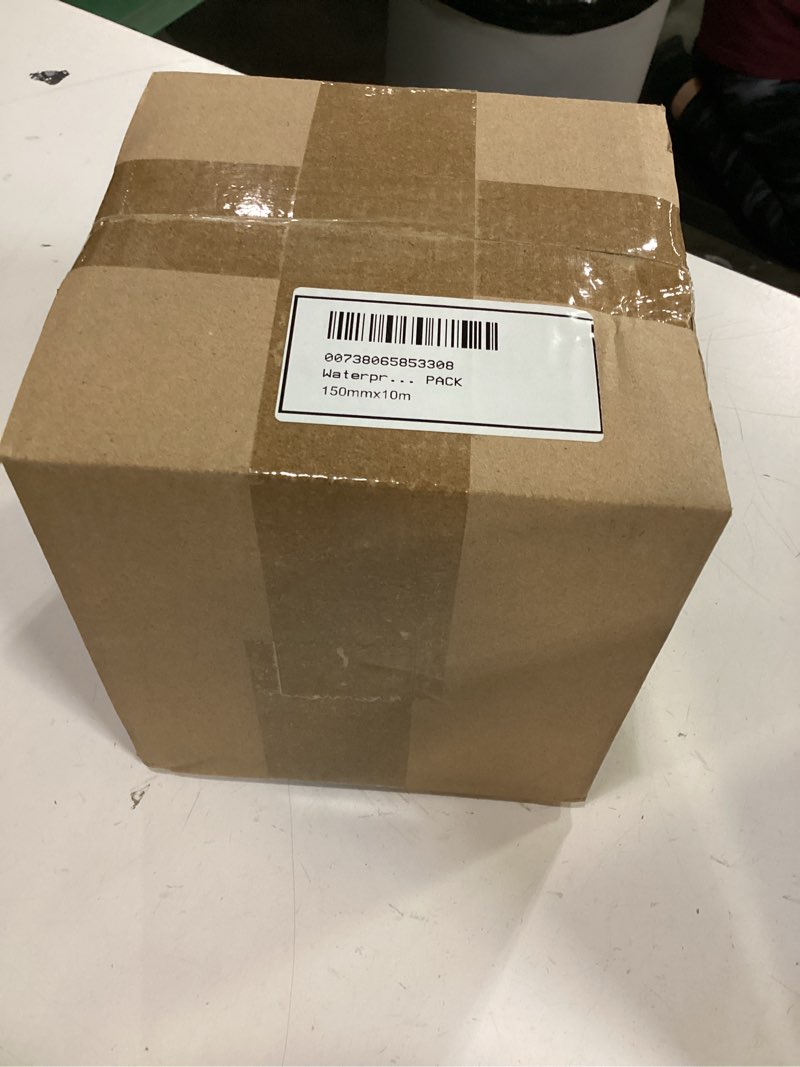 Condition photo showing New/Like New for butyl tape waterproof tape aluminum foil tape tape 150mm(w) x 10m(l) x 1.2mm(t)  waterproofing in toilets  pipelines  roof cracks  rvs  sunshades  windows  boat floors  swimming pools other
