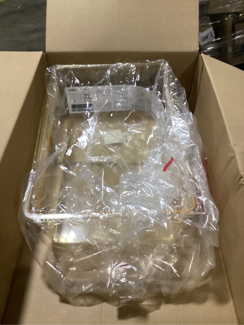 Condition photo showing As Is for Exo Terra Faunarium Flat Home Plastic Reptile Terrarium, Large (18" x 12" x 6.5"), Ideal for Temporary Housing, Quarantine, and Transport, Transparent Plastic Door for Easy Access