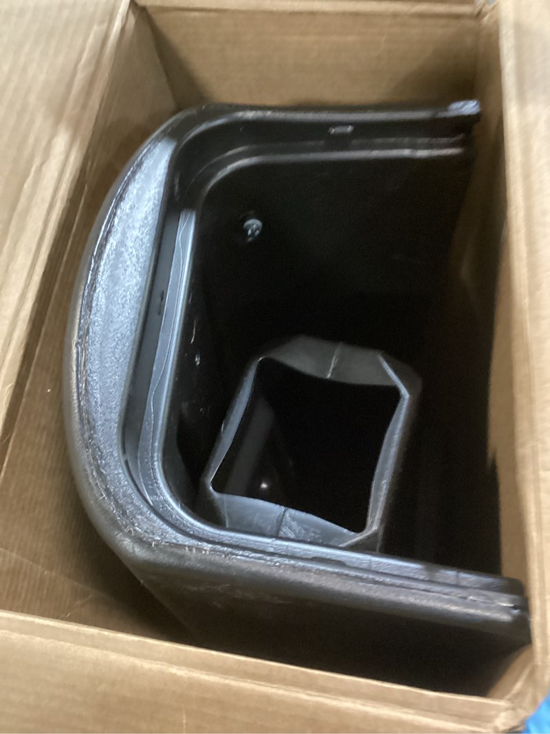 Condition photo showing Good Condition for Architectural Mailboxes Gentry Plastic, Dual Access, Mailbox and Post Kit, GGC1B00AM, Black, Large Capacity Black Gentry Plastic