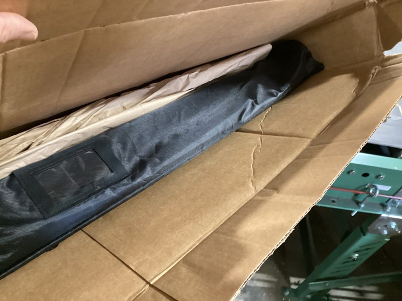 Condition photo showing Good Condition for adjustable x banner stand fits any banner size width 23" to 32" and height 63" to 78" premium:1 pack best selling banner stand