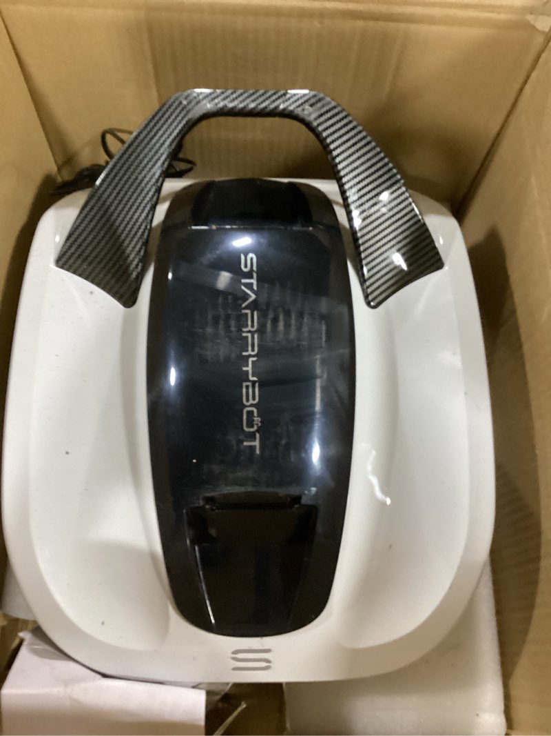 Starrybot Cordless Robotic Pool Cleaner, Portable Swimming Robotic Pool Vacuum Self-Parking Technolo