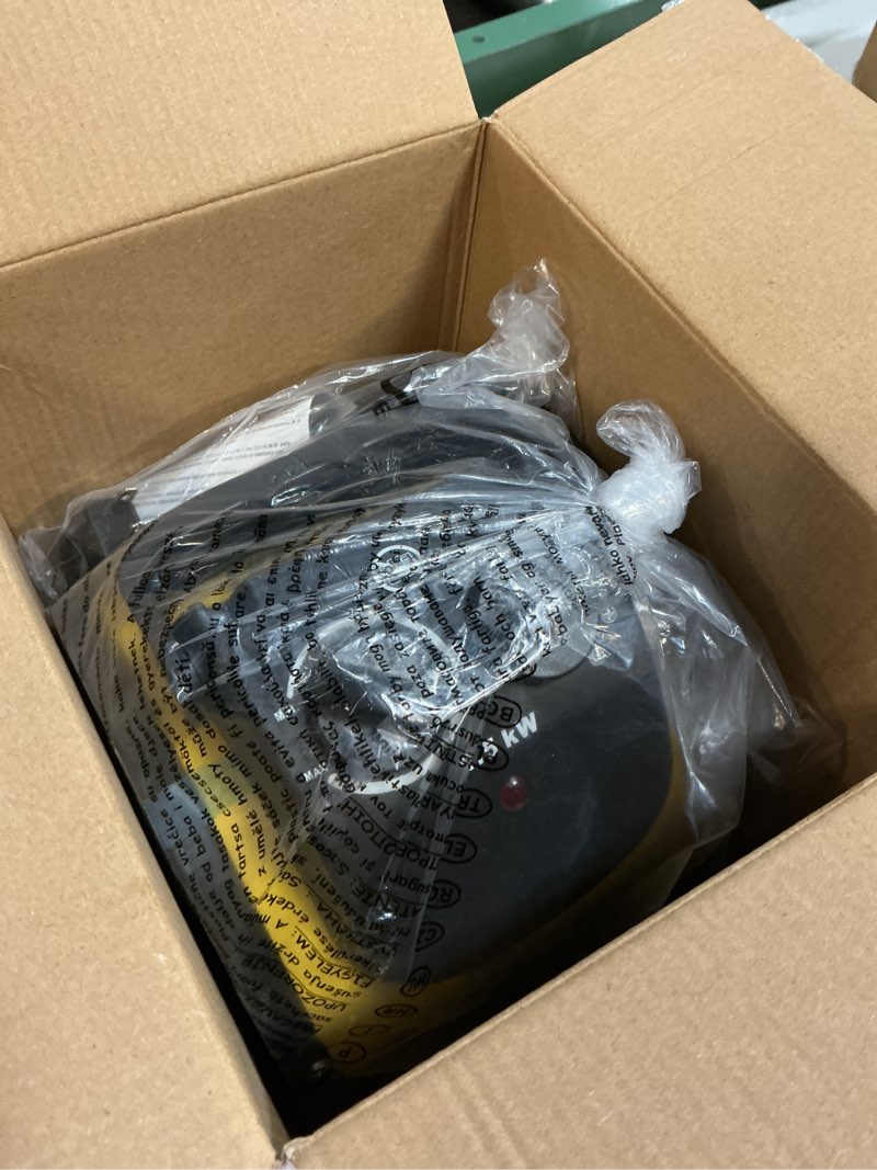 Condition photo showing As Is for Dura Heat Electric Forced Air Heater, 5,120 BTU- EUH1500 13.5" Height