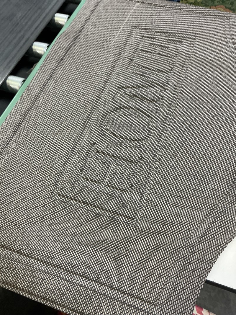 Condition photo showing Good Condition for allen + roth 2-ft x 3-ft gray polyester rectangular indoor or outdoor decorative door mat