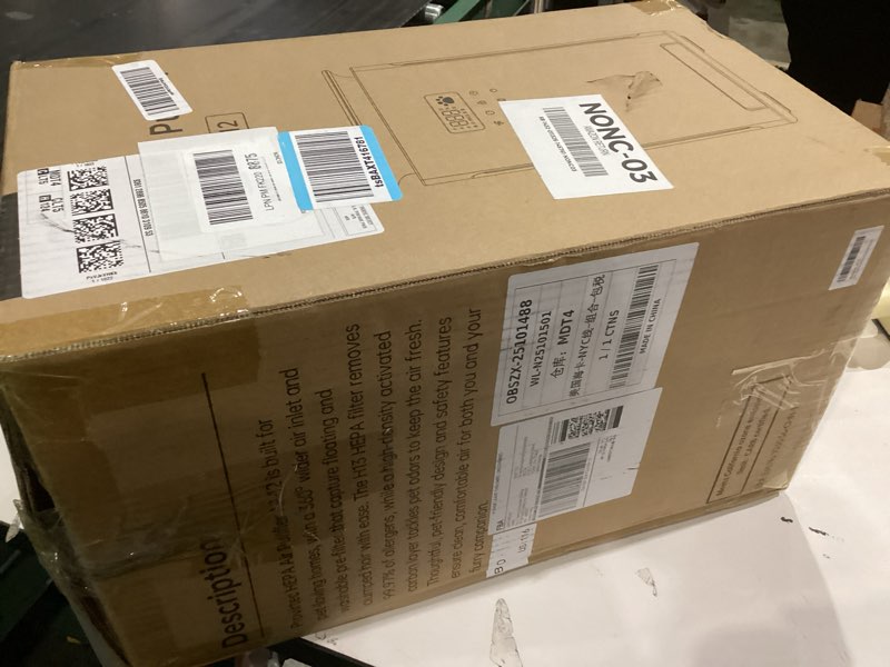 Condition photo showing item condition for Pro-Level Air Purifier for Home Pets, No More Pet Floating Fur, Dander & Odor Worries, 360° Wide Intake, H13 True HEPA, Auto/Pet Mode & Washable Pre-Filter,Ultra Quiet for Bedroom/Large Room