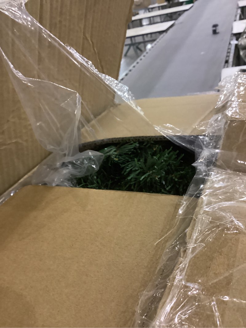 Yunlly 4 Set 9 ft Prelit Christmas Garland with Timer Xmas Artificial Pine Garlands with 8 Mode Stri