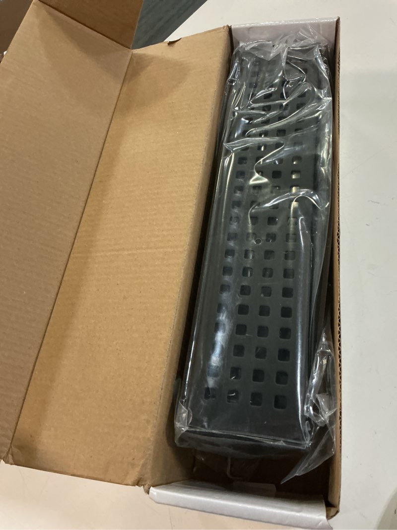Condition photo showing New/Like New for webang 12 inch linear shower drain rectangular floor drain with accessories square hole pattern cover grate removable sus304 stainless steel cupc certified matte black matte black 12 inch