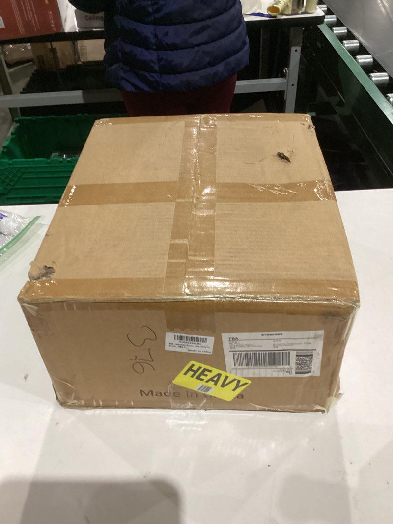 Condition photo showing As Is for Adjustable Trailer Hitch -Drop Hitch-Tow Hitch with 2.5 inch Receiver-6inch Drop/Rise, 2" & 2-5/16" Ball Hitches for Trucks, 22,000 LBS GTW, Trailer Hitches with Anti-Theft Pin, Black…