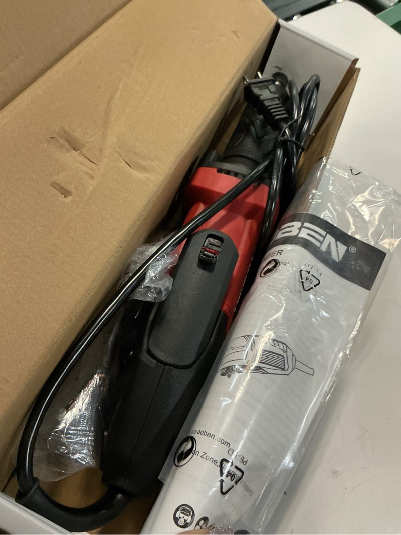 Condition photo showing Good Condition for aoben electric die grinder 1/4" collet, 28000 rpm power straight grinder tool, heavy duty for metal grinding, polishing, deburring & welding repair, ergonomic grip