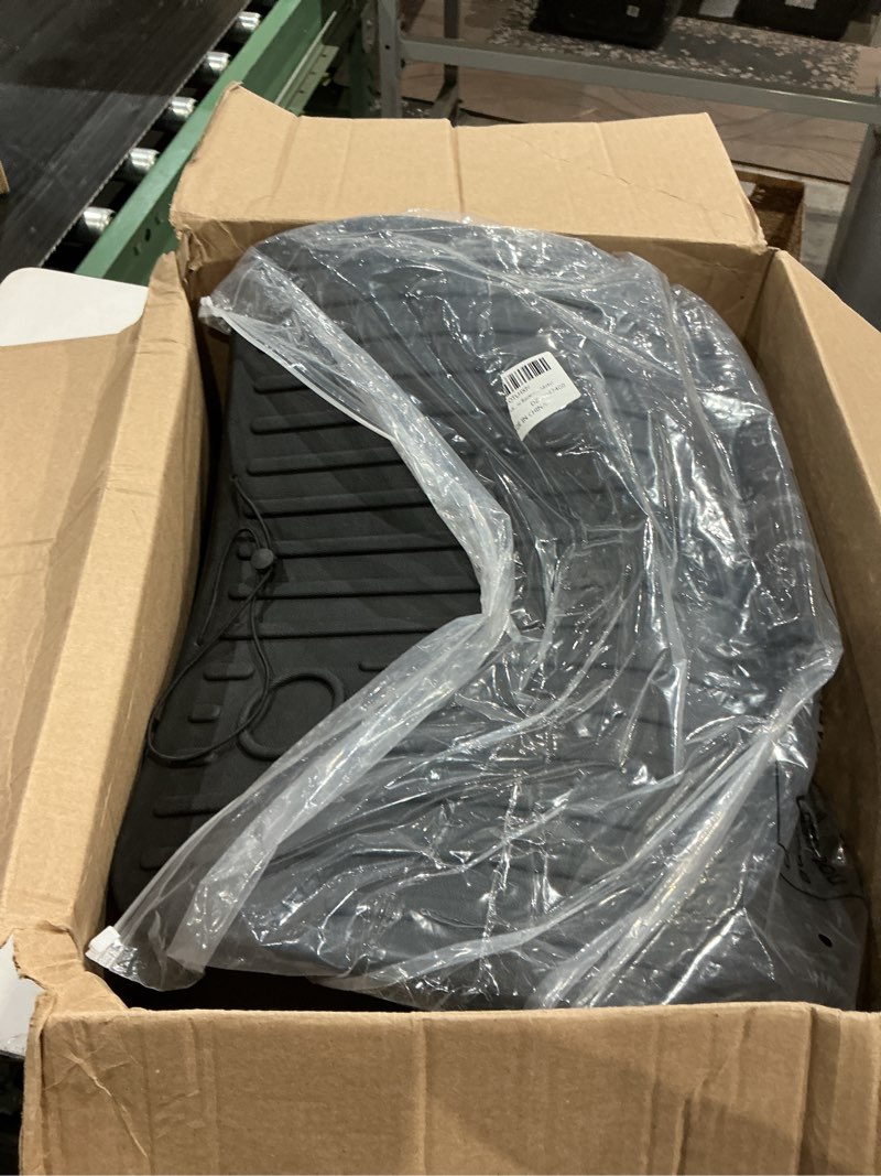 Condition photo showing Good Condition for kick mats backrest mats for 2022-2025 2026 nissan pathfinder 7 seats captain chairs car mat accessories, all weather tpe interior protector seat back covers(2nd row backrest mats)