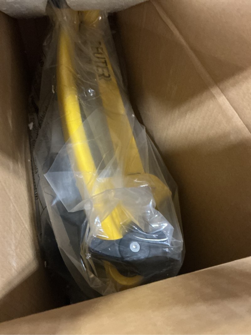 Condition photo showing New/Like New for Bike Trainer, Magnetic Bicycle Stationary Stand for Indoor Exercise Riding, 26-29" & 700C Wheels, Quick Release Skewer & Front Wheel Riser Block Included YELLOW