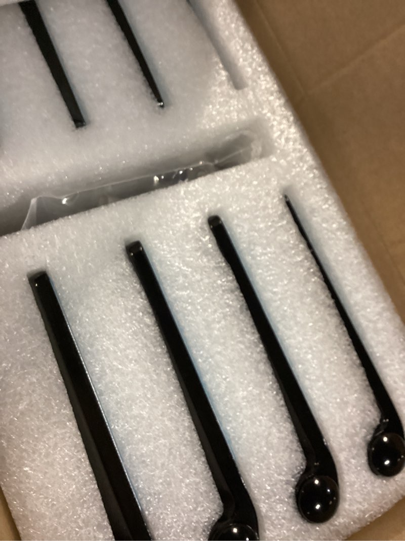 Condition photo showing New/Like New for 4 door hinge assembly kits compatible with 2007-2018 jeep wrangler jk jku unlimited rubicon sahara, fits jeep wrangler jk inside and outside, jeep wrangler jk door hinge 16pcs with 36 bolts jeep wrangler jk outside and inside 4 door hinges