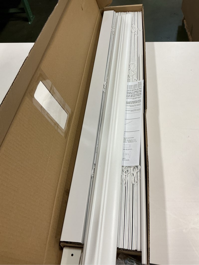 Condition photo showing Good Condition for Allen + Roth Trim at Home 2-in Slat Width 35” x 64”