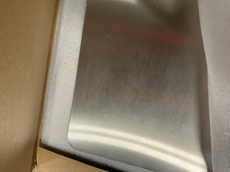 Condition photo showing New/Like New for 3 pack, 100% pure titanium cutting board - non-slip kitchen chopping board, dishwasher safe, scratch resistant, easy to clean, durable & hygienic for meat, vegetables, and fruits (m+l+xl? 3 m+l+xl
