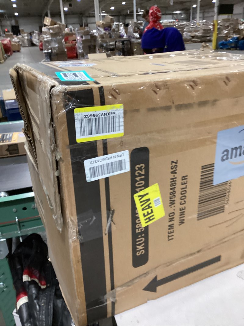 Condition photo showing New/Like New for Antarctic Star Beverage Refrigerator Cooler 68 Can, Mini Fridge with Glass Door for Beer Drinks Wine