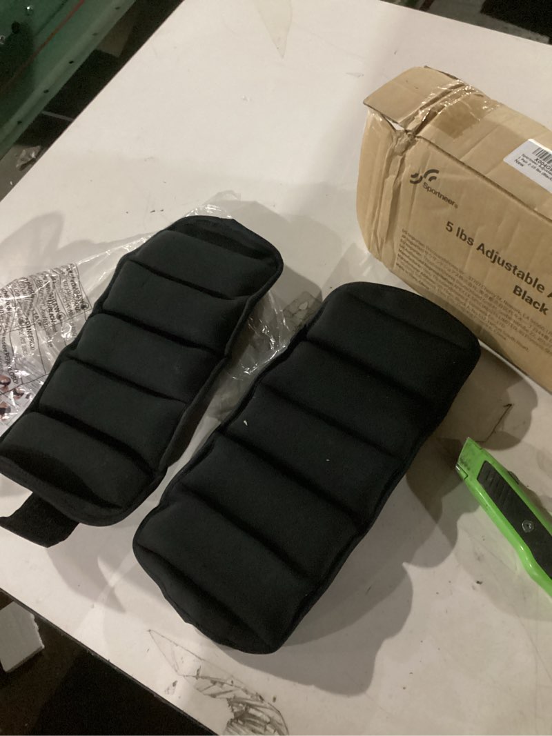 Condition photo showing Good Condition for APEXUP 10lbs/Pair Adjustable Ankle Weights for Women and Men, Modularized Leg Weight Straps for Yoga, Walking, Running, Aerobics, Gym, Physical Therapy Black