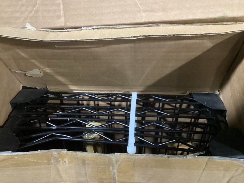 Condition photo showing Good Condition for Ulif H4 Plus Portable Closets, 4-Tier Clothes Garment Rack for Bedroom and Cloakroom, Metal Clothing Storage and Organizer Wardrobe System, 45" W x 14" D x 76.4" H, Load 522lbs, Black H4 Plus Black