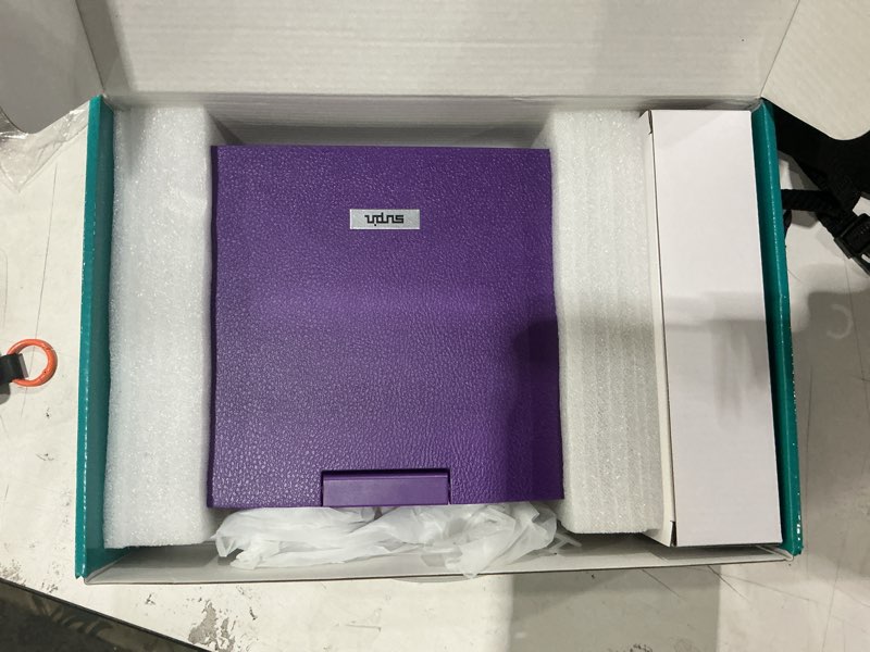 Condition photo showing Good Condition for sunpin new 11.5" portable dvd player for car and kids, 9.5" swivel brightness enhanced screen, with car charger and headrest mount, upgraded remote control, 5 hours battery, dual earphone jack(purple)