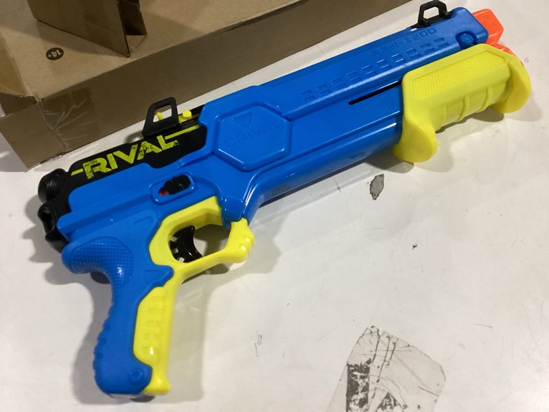 Condition photo showing Good Condition for Nerf Rival Forerunner XXIII-1200 Blaster, 12 Round Capacity, Adjustable Sight