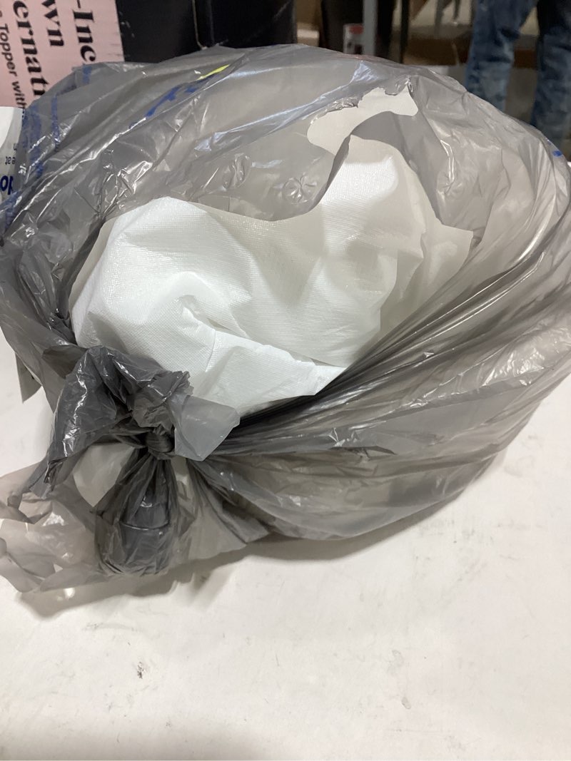 Condition photo showing As Is for mainstays nexgen waterproof fitted mattress protector, king