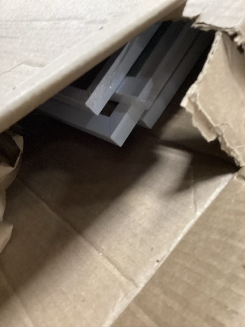 Condition photo showing Good Condition for 24x24 picture frame set of 4, white 24 x 24 frame high transparent wall gallery poster canvas photo frames for 24 by 24 inches white 24x24