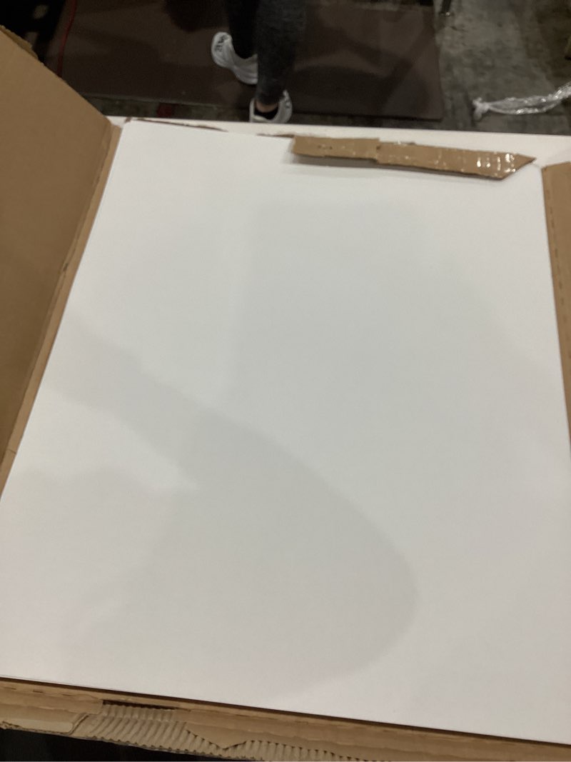 Condition photo showing Good Condition for school smart railroad poster board paper, 22 x 28 inches, 6-ply, white, pack of 25 white 6-ply, pack of 25