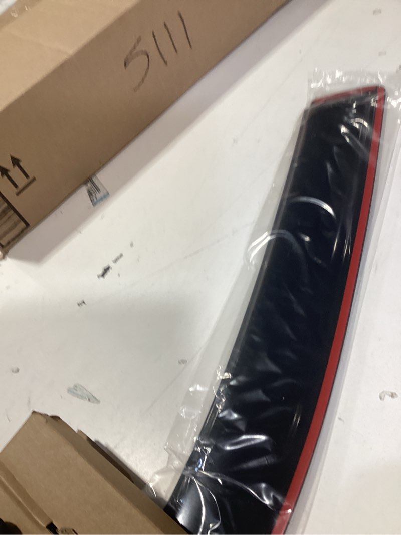 Condition photo showing Good Condition for lightronic extra durable clip-on in-channel auto vent window visor, fits 2010-2017 gmc terrain, uv protection rain guard, original wind deflector, no-drill easy install, dark smoke, 4-pcs