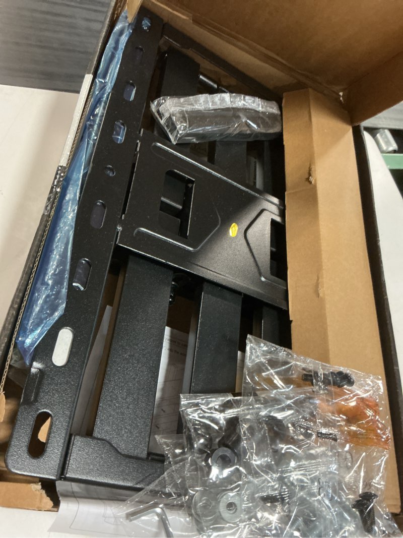 Condition photo showing Good Condition for usx mount full motion tv wall mount for most 42-90 inch flat screen/led/4k, tv mount bracket dual swivel articulating tilt 6 arms, max 16" wood studs, vesa 600x400mm, holds up to 132lbs for 42" to 90" tvs, 16" studs