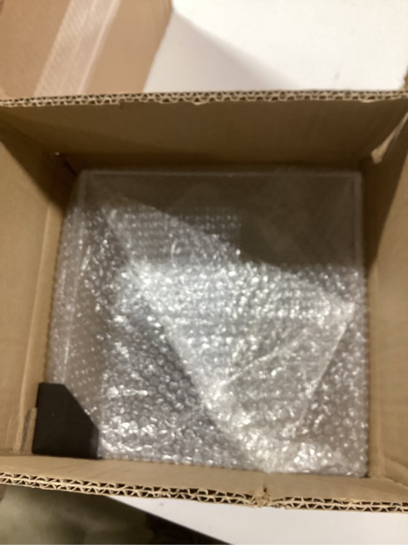 Condition photo showing New/Like New for Hanging Bird Bath Cube Bird Bathtub Bath Shower Box Bowl Cage Accessory for Little Bird Canary Budgerigar Parrots Crested Myna Cockatiel Lovebird Parakeet Bath (X L) 8.3 x 8.3 x 8.3 inch